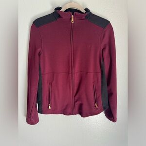 ralph Lauren Activewear Jacket – Burgundy & Black – Size Large